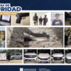 Armas, narcóticos, explosivos y vehículos asegurados en acciones operativas de la semana
