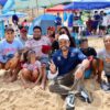 Supervisa alcalde Christian Agúndez seguridad y atención ciudadana en playa El Chileno durante jornada de alta afluencia