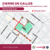 Anuncian cierres viales por conciertos en La Paz