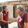 En La Paz sí tenemos agua: Milena Quiroga visita hogares en El Mezquitito para constatar el servicio