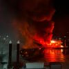 Bomberos CSL atiende incendio de embarcaciones