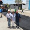 Avanza pavimentación de Villa Natalia en un 45%