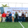 Entrega Ayuntamiento de Los Cabos cinco canchas de fútbol del programa Mundial Social