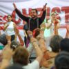 Christian Agúndez acuerda agenda territorial con 500 mujeres en La Paz
