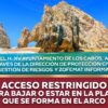 Restringe Ayuntamiento acceso a Playa del Divorcio por riesgo extremo en el Arco