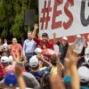 Recorre Christian Agúndez la zona norte de BCS en Defensa de la Transformación y  la Soberanía Nacional