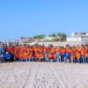 Instala Zofemat Los Cabos nuevos recipientes para residuos en playa Costa Azul