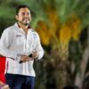 Vamos en primer lugar y estamos firmes en la contienda por Baja California Sur: Christian Agúndez